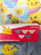 5 szt. majtki chłopięce Pokemon 110-116 cm