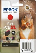 Tusz EPSON 478XL Czerwony 10.2 ml C13T04F54010
