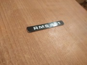 UNITRA ZRK radiomagnetofon RMS 451 wklejka wlepka logo 