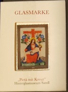 AUSTRIA 2016 - Pieta - znaczek na szkle, Mi 3274**