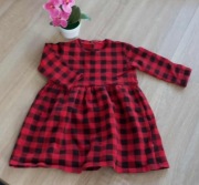 sukienka dziewczęca ,,H&M''   na 80 cm