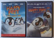 Happy Feet Tupot małych stóp Happy Feet 2 Zestaw 2 filmów