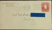 Całości i całostki; Koperty USA 1905/6