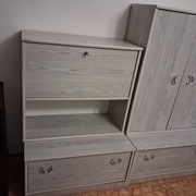 Meble pokojowe, segment z witryną