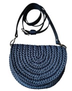 torebka niebieska (jeans) listonoszka damska