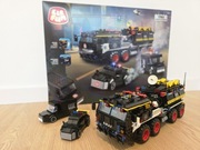 Klocki EleFun Thunder Zone Brygada SWAT Ogromna ciężarówka policyjna 1783