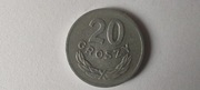 20 gr groszy, 1973 r., bez znaku menniczego(L70)