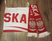 Flaga i szal Polski