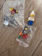 Lego system kg castle 6023 Maiden's Cart bat lord wieśniak