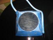 Stara gumowa pompka do materacy itp- sprawna