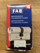 Wkładka do zamka FAB 31/45, 5 kluczy, karta