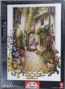 Puzzle Educa 1000 "Mała ukwiecona wioska"