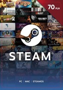 STEAM WALLET 70 zł