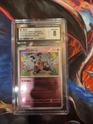 mr mime 151 poke ball reverse holo cgc 8 japanese pokemon