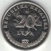 Chorwacja 20 lipa lip 2003 - 18,5 mm - nr 1