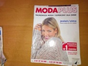 Katalog z modą Moda Plus Jesień 2000 czasopismo modowe gazeta moda