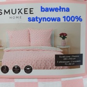 Pościel bawełna satynowa 100% -220x200 w serduszka 