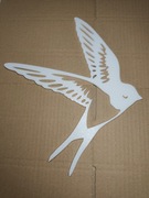 Jaskółka ozdoba na ścianę różne kolory typ 2