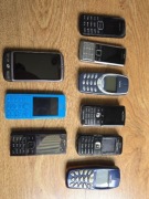 Pakiet telefonów - sprawne 3310, 3510i, 6300...