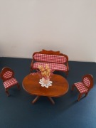 Zestaw mebelek dla lalek- #jadalnia #skali 1:12 #Dollhouse #domekdlalalek