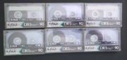 6x Kaset Fuji DR-IX 90