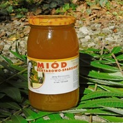 Polski prawdziwy miód nektarowo-spadziowy 2024 przeziębienia odporność