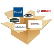 BOX z urządzeniami (bosh, gardena, scheppach, greenworks)