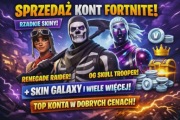 Fortnite konto – RZADKIE SKINY