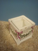 Fajansowe cache-pot  Rodach pocz.XX