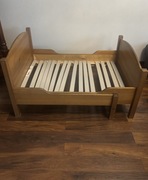 Drewniane łóżko dla dziecka 80x200 rozkładane