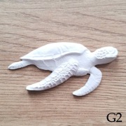 Żółw morski pełna detali kolorowanka antystresowa dla dorosłych z gipsu