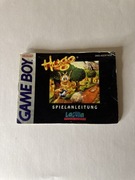 Instrukcja do gry Hugo na Nintendo Gameboy Game Boy