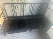 Łóżko rozsuwane Fyresdal Ikea 80(160)x200 z 2 pojemnikami na pościel 65x70
