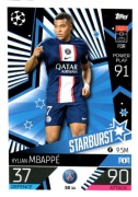 TOPPS MATCH ATTAX EXTRA STARBURST 2022/2023 KYLIAN MBAPPE PSG REAL MADRYT 
