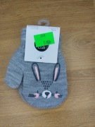 Rękawiczki pojedyncze/szare- rozmiar 10 cm