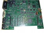 Płyta starej centrali, układy XILINX, MC68