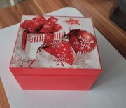 Pudełko drewniane ozdobne, szkatułka 