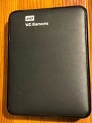 Zewnętrzny dysk HDD - WD Elements 1,5 TB.