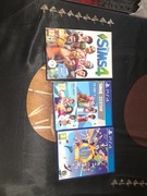 Płyty ps 4 i PC the sims 4,  i  gra Just dance