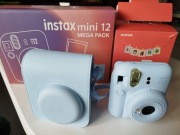 Instax mini 12 mega pack + pokrowiec
