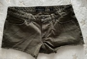 Szorty jeansowe Lucky Brand khaki / oliwka