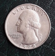 QUARTER  DOLLAR---1978--P----  USA---BŁĘDY