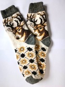 Góralskie skarpety wełniane unisex
