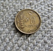 Litwa 10 Centu 1925r