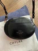 Chylak trebka skórzana, ELIPSA skóra lakierowana