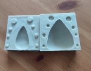 Forma silikonowa masa cukrowa jednorożec ucho 3D