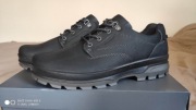 Ecco Rugged Track wodoodporne czarne skórzane buty rozm 43 wkładka 27,5cm