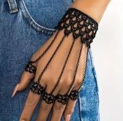 Bransoletka w Stylu Gotyckim dla Kobiet Modna Biżuteria z Mrocznym Trendem