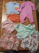 Ubranka letnie dziewczęce 68cm