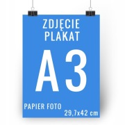 DRUK Zdjęcia Plakatu A3 42x29,7cm PAPIER FOTO Gloss 180g/m